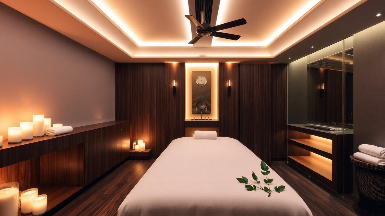 Sahra Spa Atakum masaj ve spa ortamı